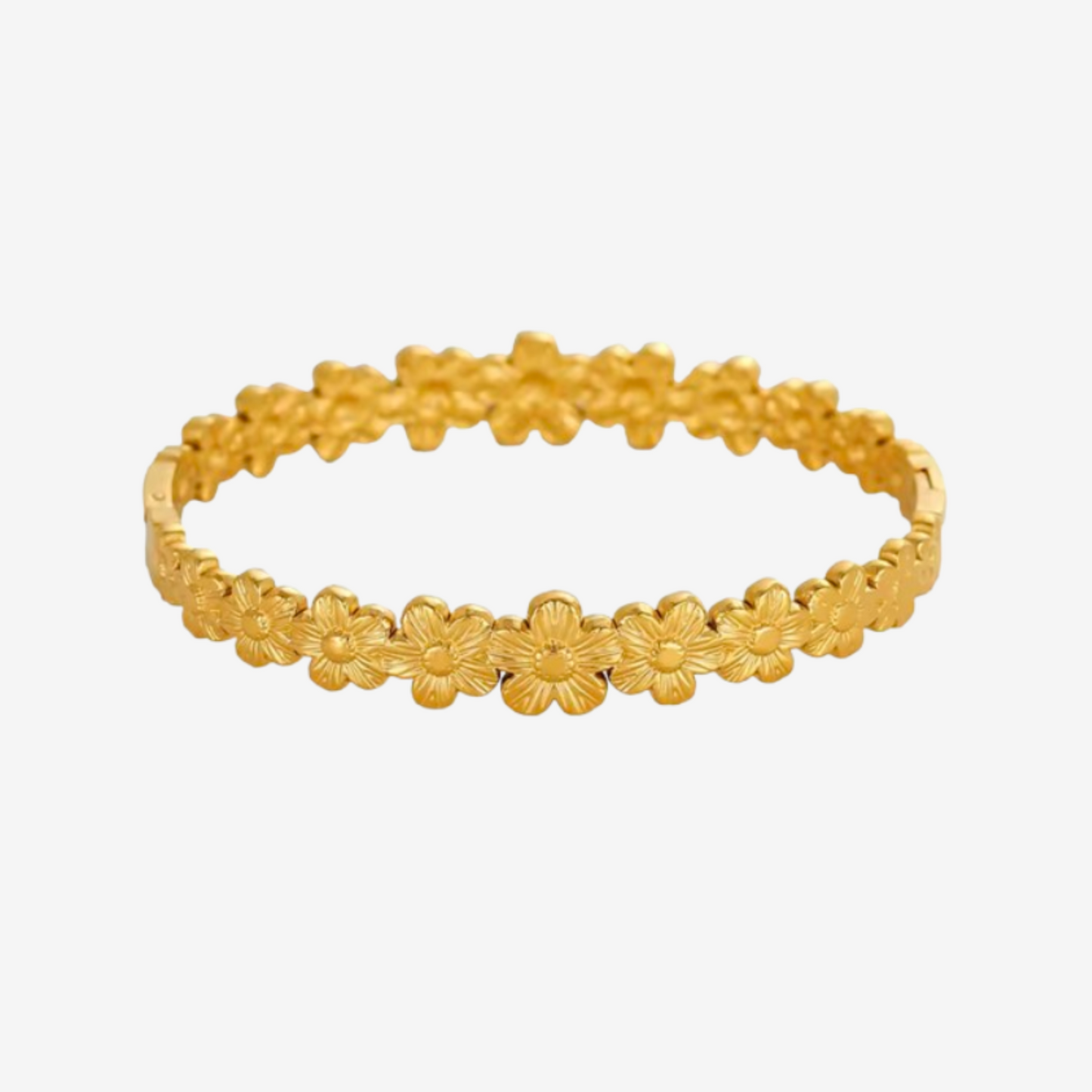 Flower Cuff Bracelet