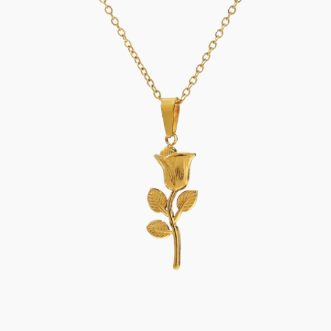 Rose Pendent Necklace