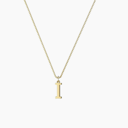 Versatile initial necklace