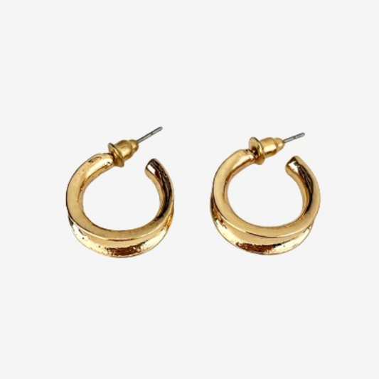 Mini Gold Hoop Earrings